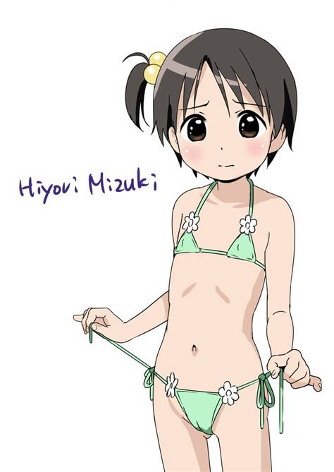 Hiyori Mizuki Itou Chika Ichigo Mashimaro Highres 1girl Bikini