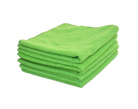 Ingens Microfiber Cleaning Cloths40x40cms 250sm Green Colour Highly