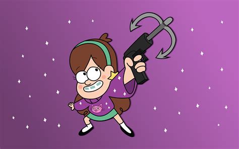 1360x768 Resolution Cartoon Network Female Character Mabel Pines