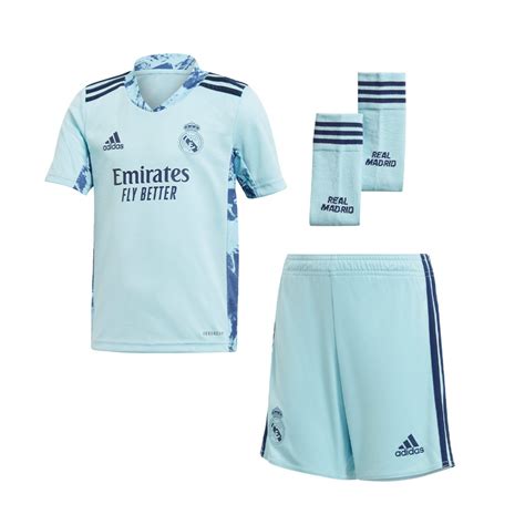 Conjunto Adidas Real Madrid Cf Primera Equipación Portero 2020 2021