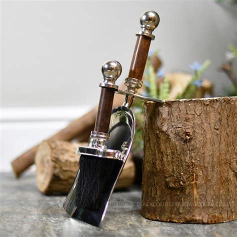 Free shipping on orders over $25 shipped by amazon. "Brickhill House" Bright Chrome Brush & Pan Set | Black ...