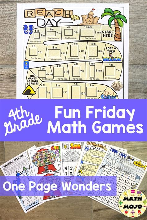 Games For 4th And 5th Graders