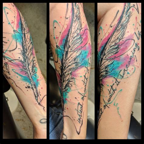 Cin city tattoo company and body piercing. Watercolor done by Yeshi at Sin City Tattoo, Las Vegas NV ...