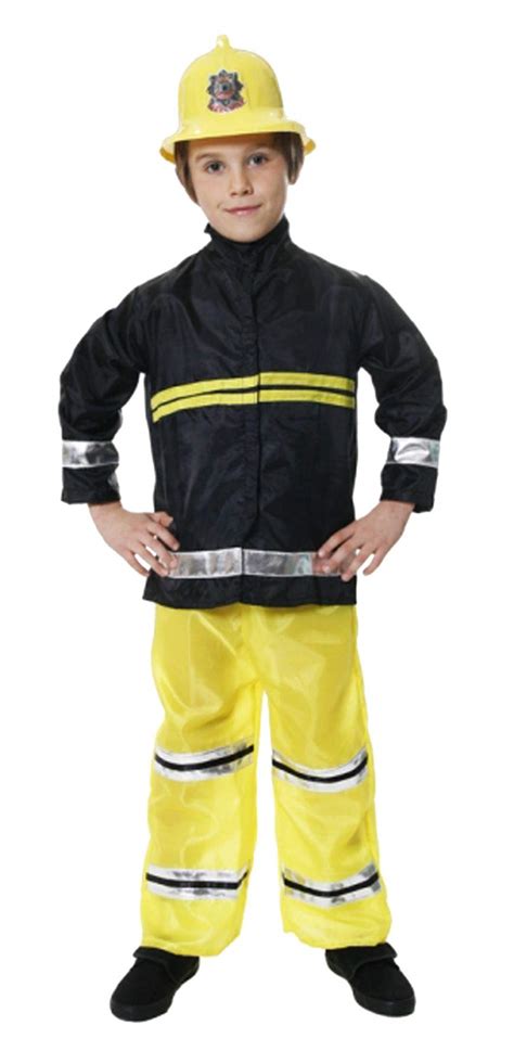 Buy Janisramone Boys Kids New Fireman Sam Fire Fighter Chief Costume