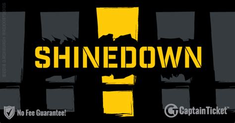 Find the best nfl game ticket deals available and save 10% to 15% for all 32 teams with no fees on tickpick. Shinedown Tickets | Cheapest Without Fees | Captain Ticket™
