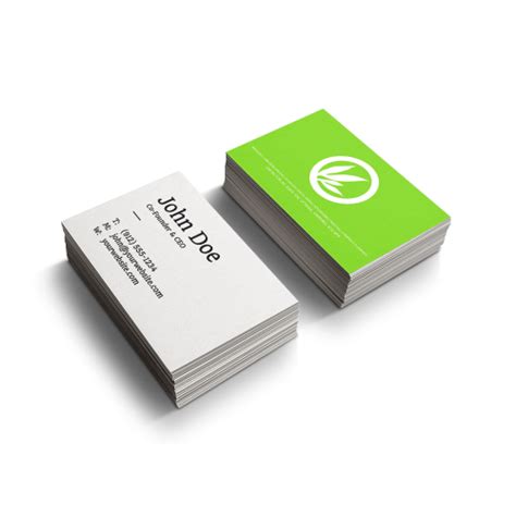Transparent Business Cards Template