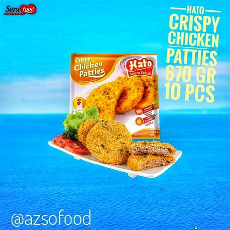 Jual Hato Crispy Chicken Patty Di Lapak Azso Food Bukalapak