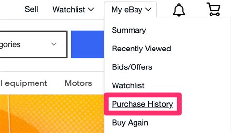 How To Recover Old Ebay Purchases History List