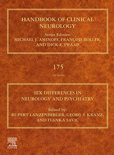 sex differences in neurology and psychiatry issn book 175 ebook lanzenberger rupert kranz