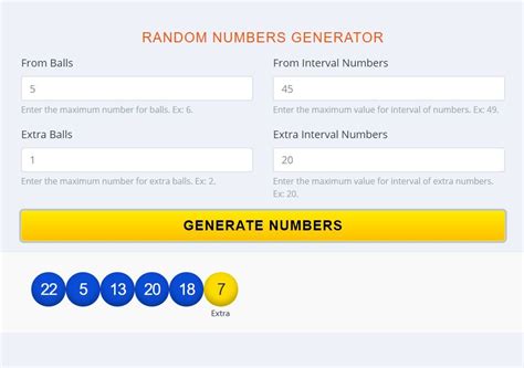 Random Lottery Number Generator With Jquery And Bootstrap In 2021