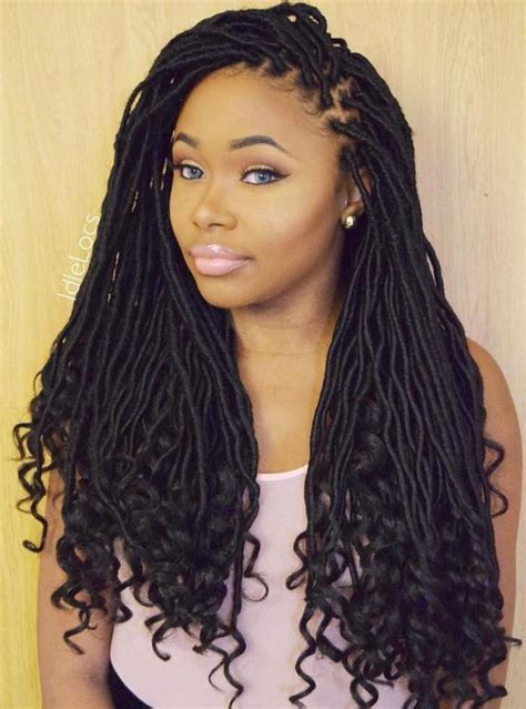 40 Fabulous Funky Ways To Pull Off Faux Locs Beauty Ideas Braided