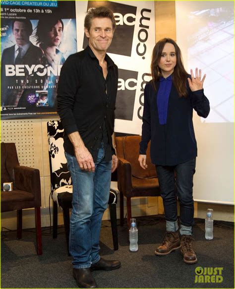 Ellen Page Beyond Two Souls Game Premiere Presentation Photo