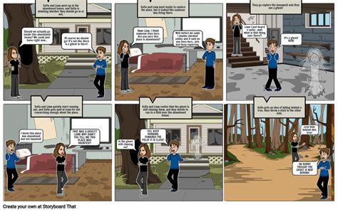 The Chasing Ghost Storyboard By F2ec9c91