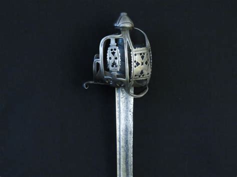 Basket Hilted Sword Of Scottish “glasgow” Style Probably From The