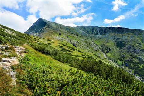 Krivan Peak In Tatra Mountains Slovakia Beautiful Mountain Landscape