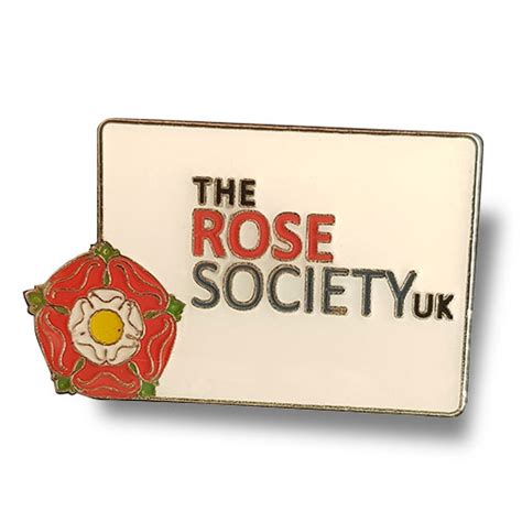 The Rose Society Uk Lapel Badge The Rose Society Uk