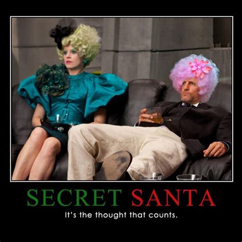 Secret Santa It S The Thought That Counts Hunger Games Fandom