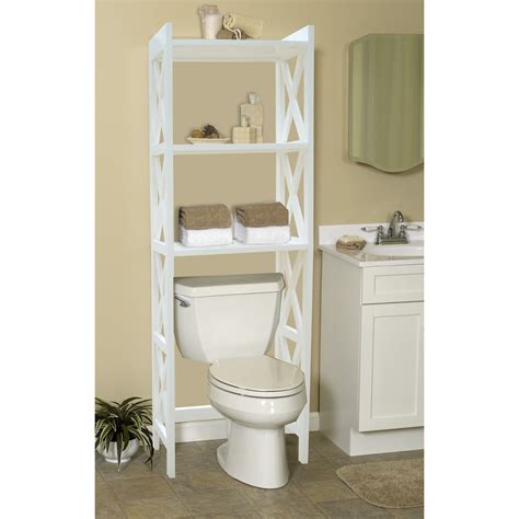 Find and save ideas about bathroom space savers on pinterest. Bathroom Space Saver 24.5" x 62" Free Standing Over the ...