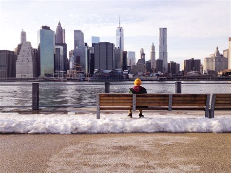 Free Images : man, water, horizon, person, cold, winter, skyline, bench