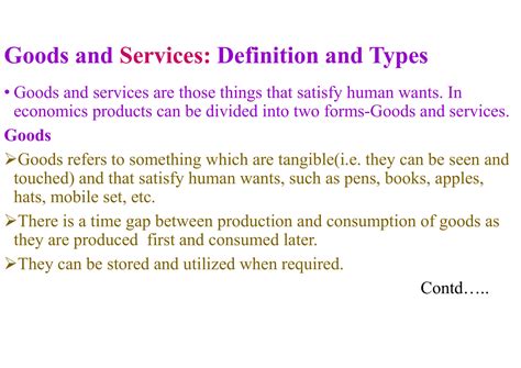 Solution Class Xi Economics Concept And Types Of Goods And Services