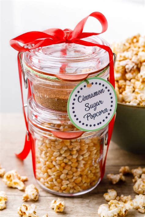 Cinnamon Sugar Popcorn Kit Easy Diy Popcorn T Idea Miss Wish