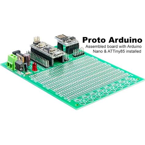 Proto Arduino Nano And Attiny 85 Proto Board Full Kit