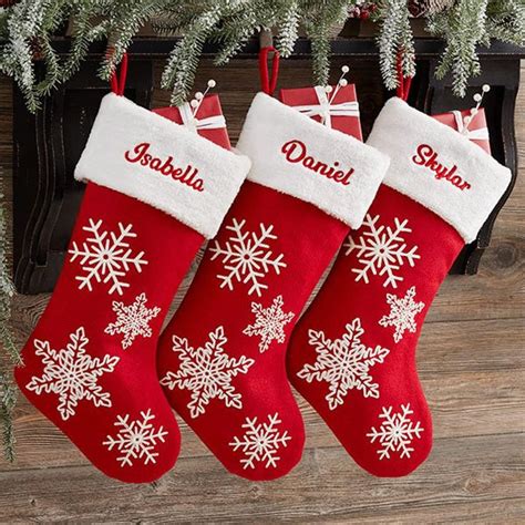 Personalized Christmas Stocking Names Embroidered For Etsy