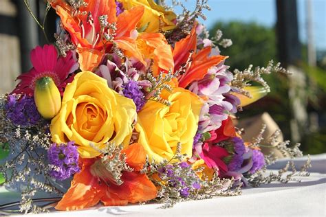 Blumen Hochzeit Blumenstrauß · Kostenloses Foto Auf Pixabay