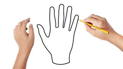 Como Desenhar Uma Mão 2 Youtube