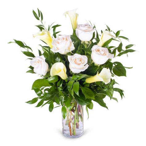 Rose Calla Lily Bouquet Flower Delivery The Villages Fl Plantation