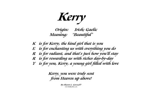 Meaning Of Kerry Lindseyboo