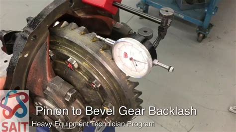 Differential Service Pinion To Bevel Gear Backlash Youtube