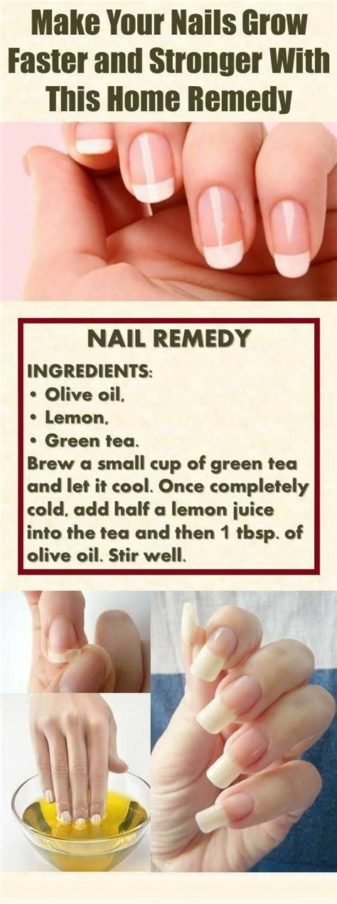 Make Your Nails Grow Faster And Stronger With This Home Remedy In 2020