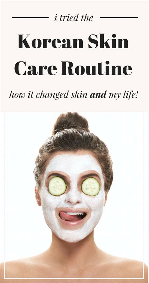 7 Step Korean Skin Care Routine Inspired By Korean Skin Care Pinterest