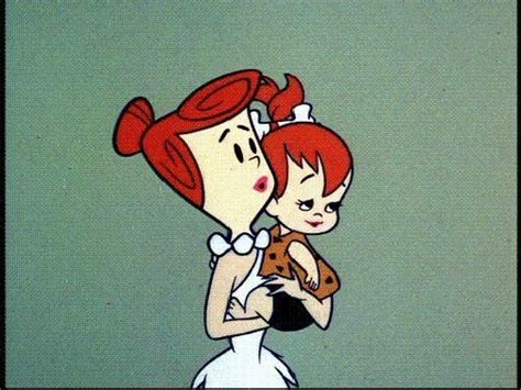 Wilma And Pebbles Flintstone~ Great Mom Pebbles Flintstone Wilma
