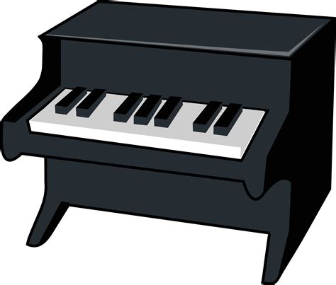 Cartoon Keyboard Piano Clipart Best
