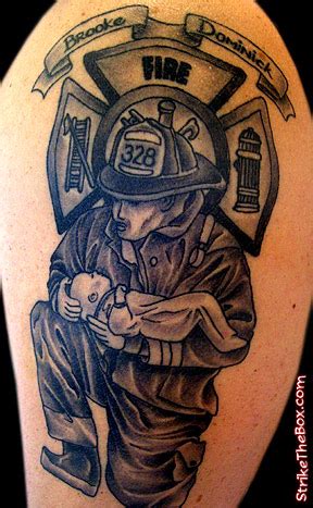 If you're looking for a rad font to go along with your cross tattoo, check our this curated collection: Firefighter Tattoos | american native tribal tattoos