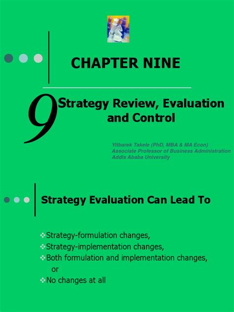 Ch 9 Strategy Review Evaluation And Control Pdf Pdf Strategic