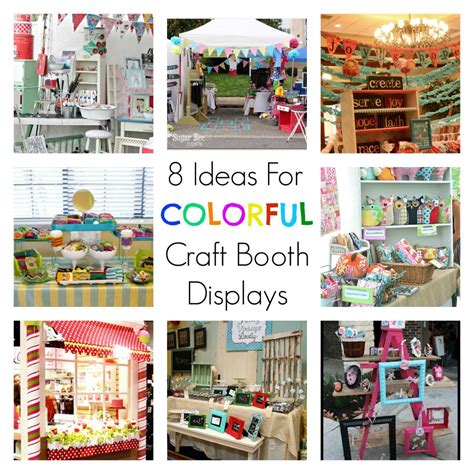 8 Ideas For Colorful Craft Booth Displays Indie Crafts