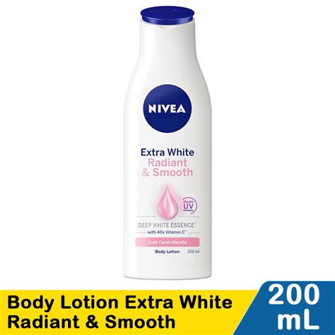 Nivea Body Lotion Whitening Radiant And Smooth 200ml Klik Indomaret