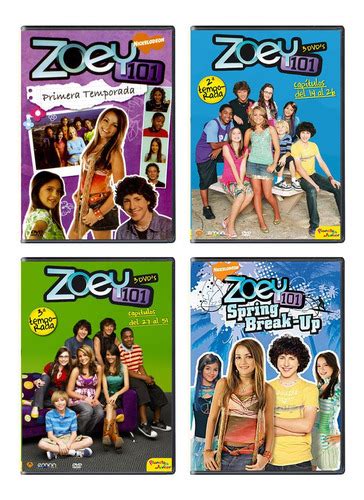 Zoey 101 Serie Completa Nickelodeon Español Latino Dvd All Series Pro