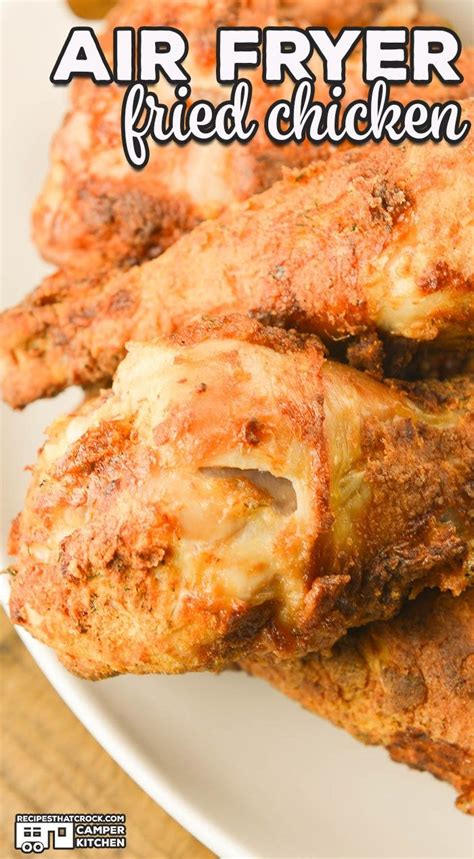 fryer chicken air fried recipe recipes fry food airfryer power thighs crispy wings oven frying recipesthatcrock healthy single boneless legs