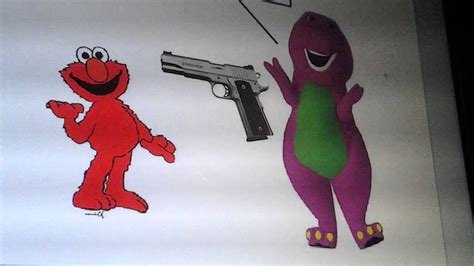 Elmo Vs Barney Youtube
