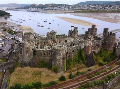 Conwy Castle North Wales Stock Photo Image Of Castle 254093806