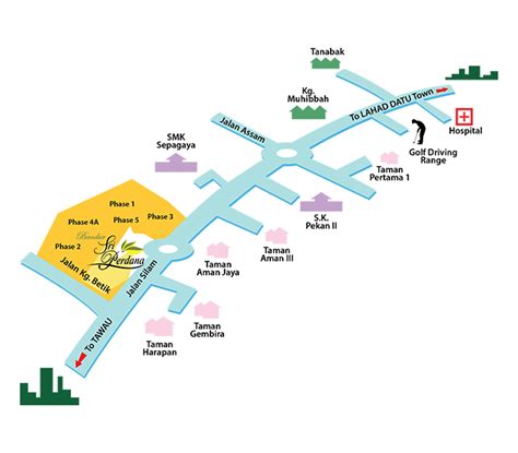 Popular attractions amal tuan guru haji muda mosque and lahad datu district office are located nearby. Bandar Sri Perdana