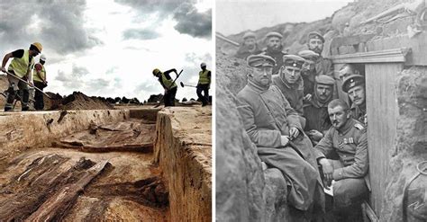 Remains Of Over 100 World War One Soldiers Found Perfectly Preserved In