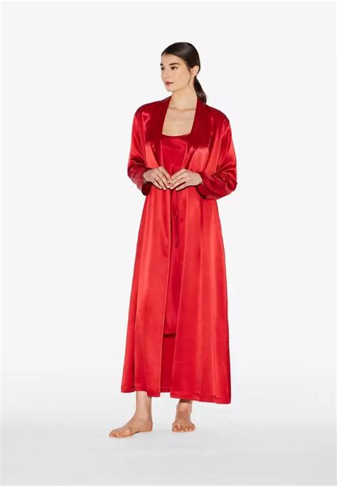 Buy La Perla La Perla Silk Long Robe 2023 Online Zalora Singapore