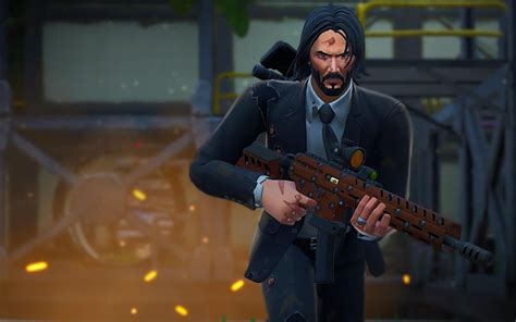 John Wick Fortnite Wallpaper Download Wallpaper Game Hd Images