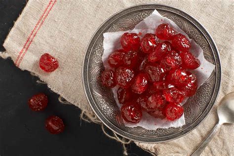 Diy Candied Cherries Recipe King Arthur Baking