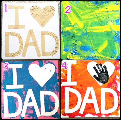 Fathers Day Crafts For Toddlers Canvas Lankasoppa